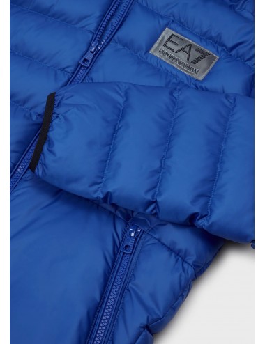 6LBB03 GIUBBOTTO BAMBNINO EA7 EMPORIO ARMANI KIDS PIUMINO GIUBBINO WINTER BLU