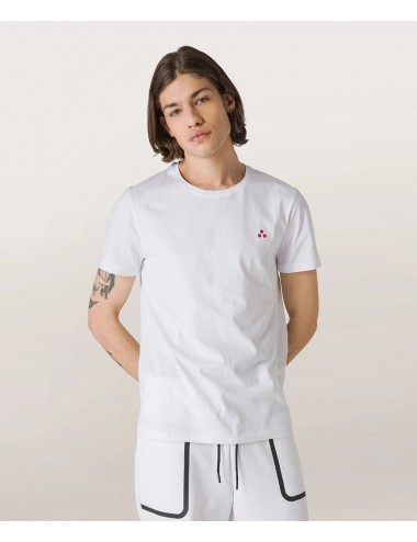 MANDERLY PIM BIAOF T SHIRT UOMO PEUTEREY LOGO PICCOLO MAGLIA MAGLIETTA COTONE