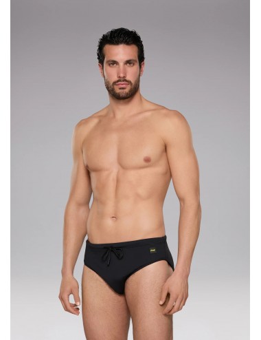 2016NR COSTUME DA BAGNO EFFEK UOMO SLIP MUTANDA MUTANDE TINTA UNITA NERO