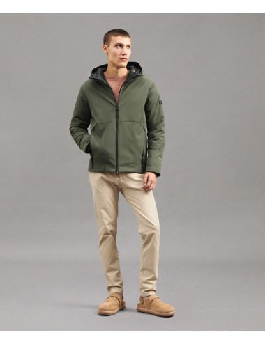 LOGE MD 690 VERDE PEUTEREY UOMO GIACCA TECNICA BOMBER GIUBBINO LISCIO GIUBBOTTO