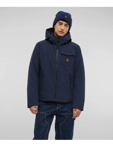 POLAR JACKET BLU SCURO GIUBBINO GIUBBOTTO IMBOTTITO DA UOMO PARKA CORTO BOMBER