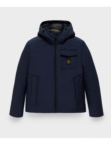 POLAR JACKET BLU SCURO GIUBBINO GIUBBOTTO IMBOTTITO DA UOMO PARKA CORTO BOMBER