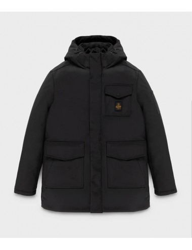 LINNEO NERO PARKA UOMO REFRIGIWEAR GIUBBOTTO GIUBBINO CAPPOTTO IMBOTTITO JACKET