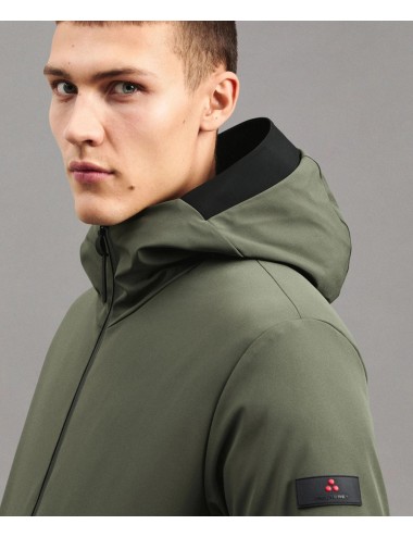 LOGE MD 690 VERDE PEUTEREY UOMO GIACCA TECNICA BOMBER GIUBBINO LISCIO GIUBBOTTO