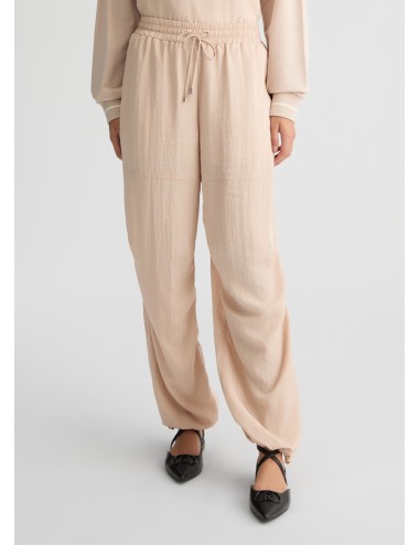TA5127 PANTALONE DONNA LIU JO PANTALONI JOGGING WOMAN SPORTIVI COLORE BEIGE