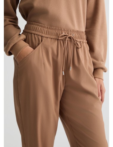 TA5144 PANTALONE DONNA LIU JO PANTALONI CROPPED WOMAN SPORTIVI CON COULISSE