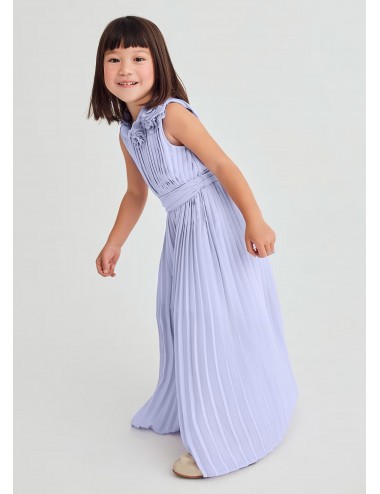 223 TUTA INTERA ABEL E LULA PLISSETTATA DA BAMBINA CERIMONIA VESTITO ABITO GIRL