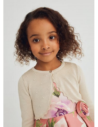 382 035 CARDIGAN ABEL E LULA BAMBINA GIACCA TRICOT ONDE GIRL BAMBINA KIDS MAGLIA