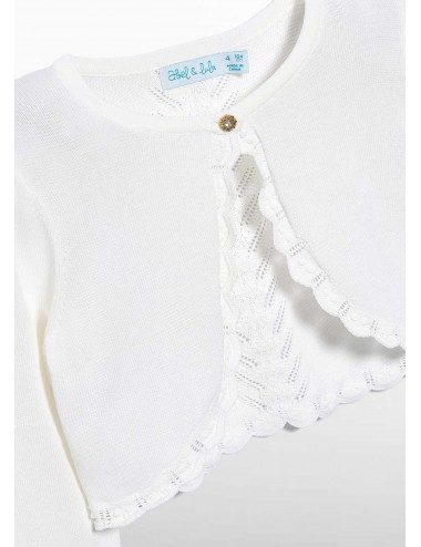 366 CARDIGAN BOLERO ABEL E LULA COPRISPALLE GIACCA IN MAGLIA BAMBINA GIRL KIDS