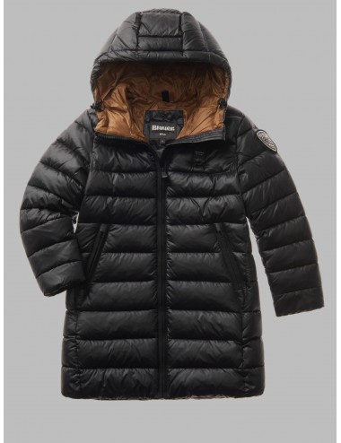 23WBLGK02277 999BA GIUBBINO BLAUER BAMBINA PIUMINO LUNGO CAPPUCCIO KID GIRL