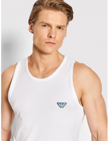 110828 CANOTTA UOMO EMPORIO ARMANI MAGLIA INTIMA SHIRT CANOTTIERA MAN BIANCO