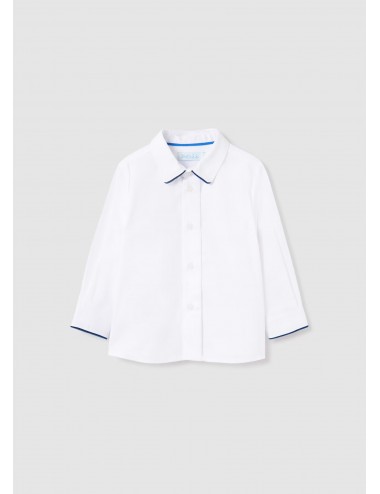 05648 CAMICIA ABEL E LULA NEONATO BAMBINO MASCHIETTO CAMICIE SHIRT BOY BIANCO