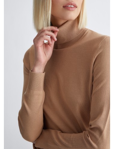 WF3126 71320 MAGLIA DONNA LIU JO DOLCEVITA COLLO ALTO MAGLIETTA SHIRT MAGLIE
