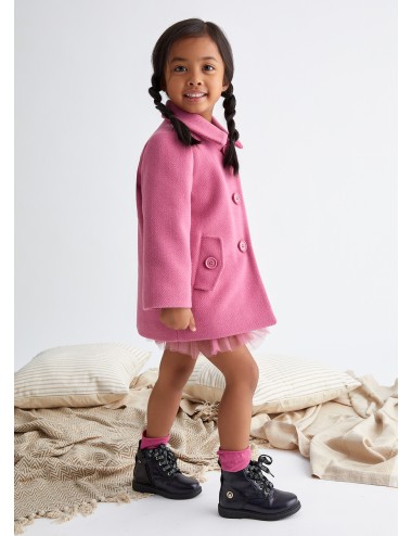 KF3097 CAPPOTTO LIU JO GIRL CAPPOTTINO IN MISTO LANA BAMBINA KIDS KID GIACCONE