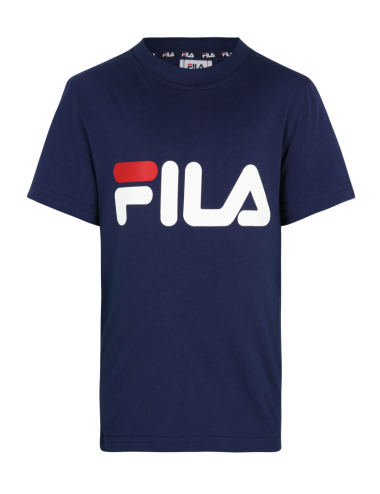 0123 50001 T SHIRT FILA KIDS UNISEX MAGLIA BAMBINO BAMBINA KID GIROCOLLO LOGO