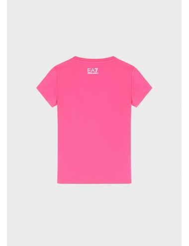 3RFT06 1417 T SHIRT EA7 EMPORIO ARMANI MAGLIA GIRL BAMBINA MAGLIETTA CON LOGO