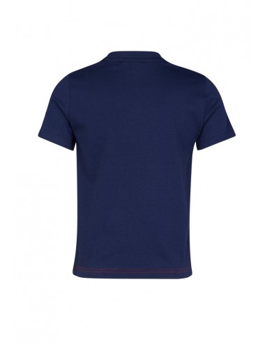 0063 ROSSO BLU T SHIRT FILA KIDS MAGLIA MAGLIETTA GIROCOLLO BAMBINO BAMBINA KID