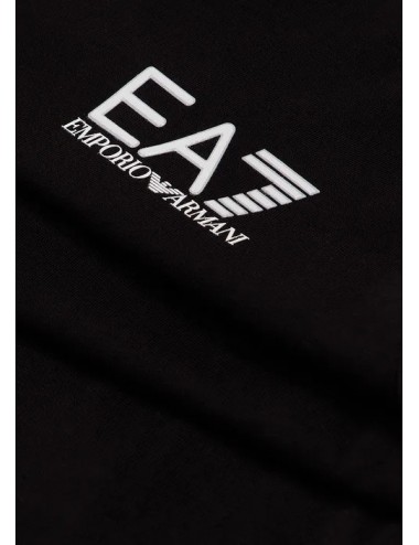 8NBT52 1200 T SHIRT EA7 EMPORIO ARMANI MAGLIA MANICHE LUNGHE BOY CON LOGO KID
