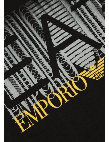 3DBT59 1200 T SHIRT EA7 EMPORIO ARMANI BOY MAGLIA MAGLIETTA CON LOGO KID KIDS