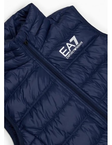 8NBQ02 1554 GILET IMBOTTITO EA7 EMPORIO ARMANI PIUMINO GIUBBINO SMANICATO BOY