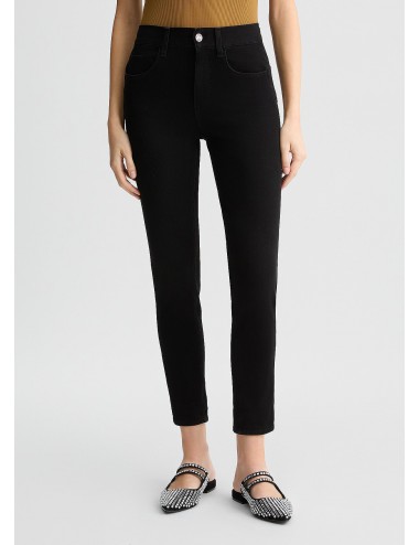 UA5054 JEANS DONNA LIU JO NERO SKINNY AMAZING FIT SLIM PUSH UP PANTALONE DENIM