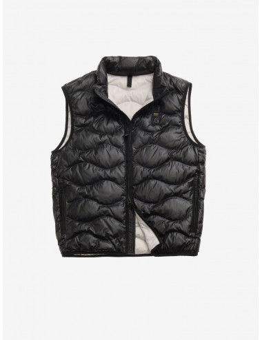 02230 999 GILET SMANICATO A ONDE DANNY BLAUER GIUBBINO GIUBBOTTO GIUBBETTO UOMO
