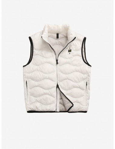 02230 100 GILET SMANICATO A ONDE DANNY BLAUER GIUBBINO GIUBBOTTO GIUBBETTO UOMO