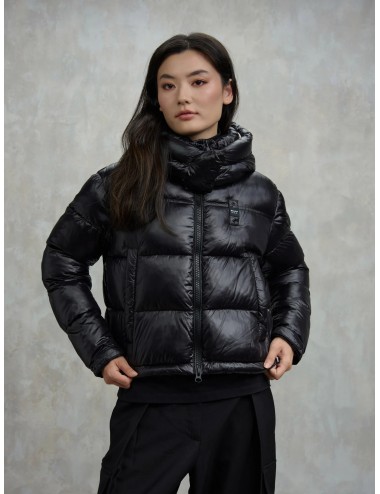 25WBLDC02170 GIUBBINO DONNA BLAUER GLORIA GIUBBOTTO CAPPUCCIO BOMBER GIUBBETTO