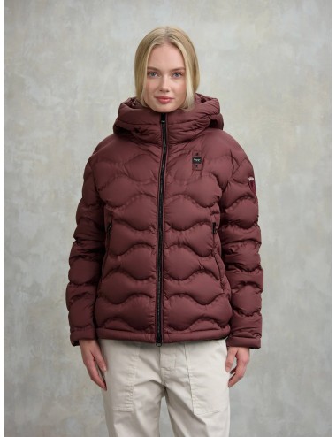 25WBLDC03173 50A GIUBBINO ONDE BLAUER DONNA LORRAINE GIUBBOTTO GIACCA GIUBBETTO