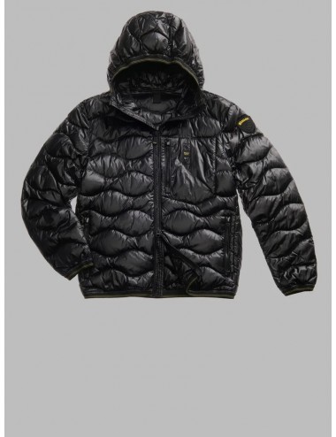 25WBLDC03074 999 GIUBBINO BLAUER UOMO A ONDE WAVE GIUBBOTTO GIUBBETTO PIUMINO