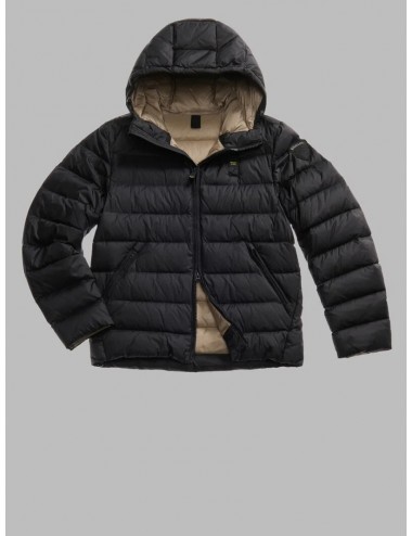 25WBLDC03086 999EI GIUBBINO BLAUER UOMO ACTON CAPPUCCIO PIUMINO GIUBBOTTO GIACCA