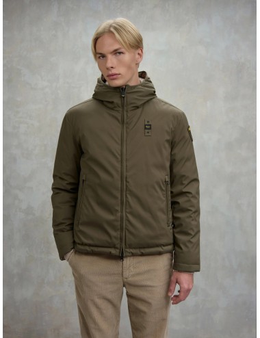 25WBLDC06082 GIUBBINO BLAUER UOMO REVERSIBILE BALLARD GIUBBOTTO DOUBLE FACE MAN