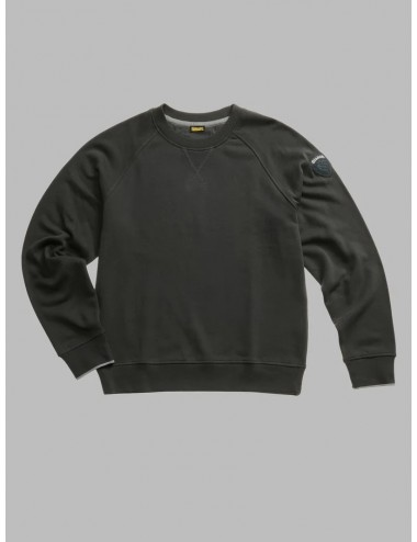 25WBLUF03185 FELPA UOMO BLAUER GIROCOLLO BIRCH MAGLIA TINTA UNITA UOMO LOGO