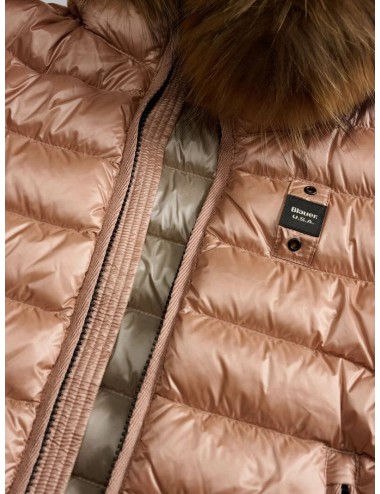 25WBLGC03380 520GG GIUBBINO BAMBINA BLAUER PIUMINO ARCADIA CAPPUCCIO PELLICCIA