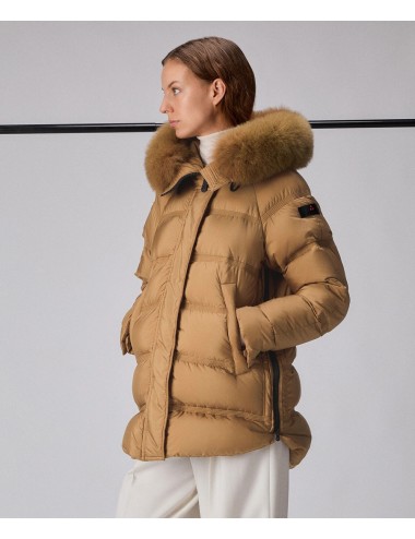TAKAN MQN 04 FUR 826 PEUTEREY DONNA PIUMINO LUNGO CON CAPPUCCIO PARKA GIUBBOTTO