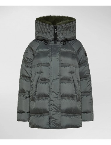 TAKAN MQN 04 FUR 689 PEUTEREY DONNA PIUMINO LUNGO CON CAPPUCCIO PARKA GIUBBOTTO