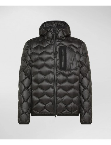 WEIWEI KJ BMAT PEUTEREY UOMO GIUBBINO MODERNO TRAPUNTATO PIUMINO BOMBER NERO