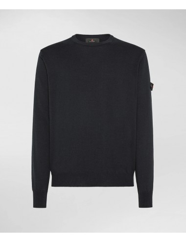 EXMOOR 07 215 MAGLIA UOMO GIROCOLLO PEUTEREY MAGLIONE IN LANA E COTONE SHIRT