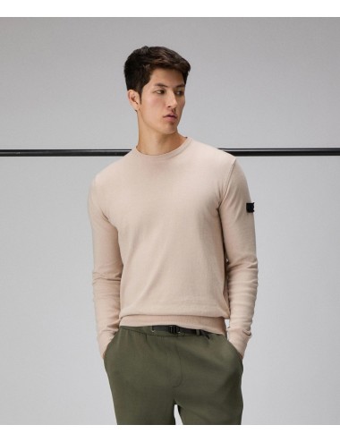 EXMOOR 07 388  MAGLIA UOMO GIROCOLLO PEUTEREY MAGLIONE IN LANA E COTONE SHIRT
