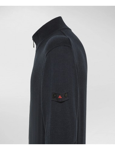 RENNEL 215 MAGLIA APERTA PEUTEREY UOMO CARDUGAN CON ZIP MAGLIONE MISTO LANA