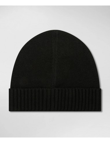 SILLI 05 NERO CAPPELLO MISTO CASHMERE PEUTEREY BERRETTO CUFFIA LOGO UOMO DONNA