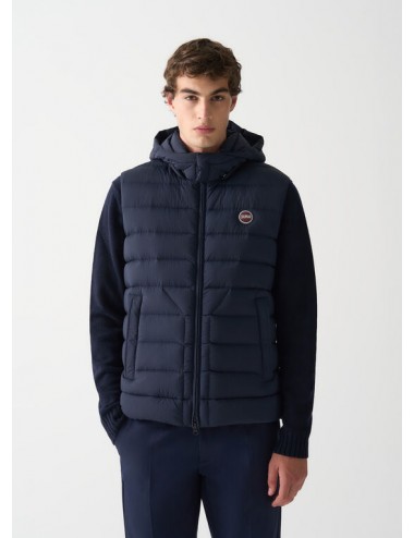1259 GILET UOMO COLMAR SMANICATO CON CAPPUCCIO GIUBBINO GIUBBOTTO SENZA MANICHE