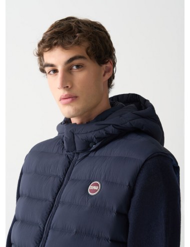1259 GILET UOMO COLMAR SMANICATO CON CAPPUCCIO GIUBBINO GIUBBOTTO SENZA MANICHE