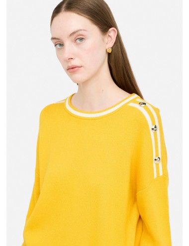 TF5230 C3761 MAGLIA LIU JO BETTER DONNA MAGLIETTA GIROCOLLO WOMAN CON LOGO