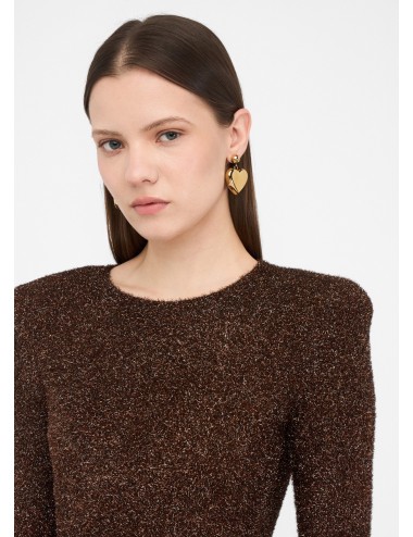 MF5236 A4109 ABITO DONNA LIU JO VESTITO IN MAGLIA SCOLLO DIETRO ABITINO DRESS