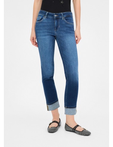 UF5006 JEANS DONNA LIU JO CON RISVOLTO SKINNY PANTALONE DENIM PANTALONI WOMAN