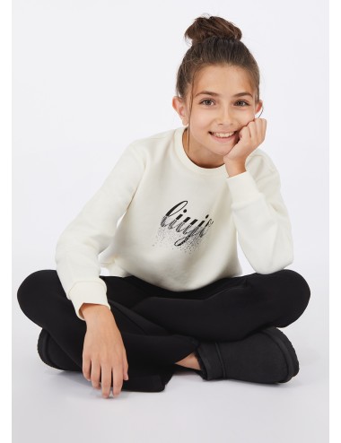 GF5001 71322 FELPA LIU JO BAMBINA IN COTONE CON LOGO MAGLIA KIDS JUNIOR SHIRT