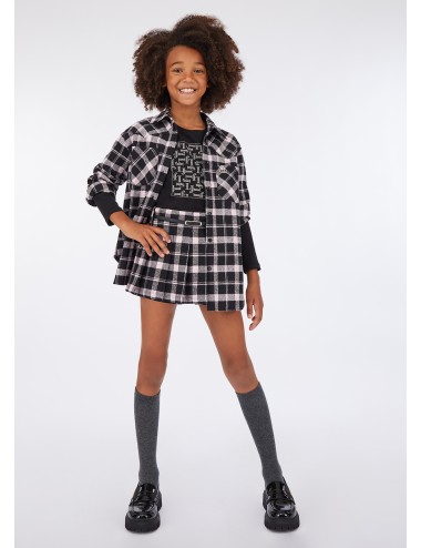 GF5035 S9149 T SHIRT LIU JO BAMBINA MANICA LUNGA CON STRASS MAGLIA MAGLIETTA KID