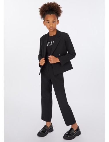 GF5108 R9267 T SHIRT BAMBINA LIU JO MANICA LUNGA MAGLIETTA LOGO RICAMI GIOIELLO