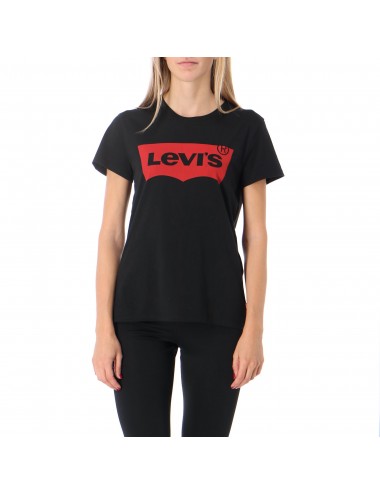 17369 0201 T SHIRT basic LEVIS donna The Perfect Graphic Tee maglietta maglia